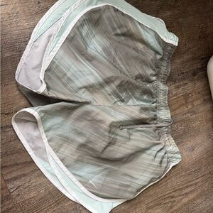 Nike Dri-FIT Gray and Mint Shorts